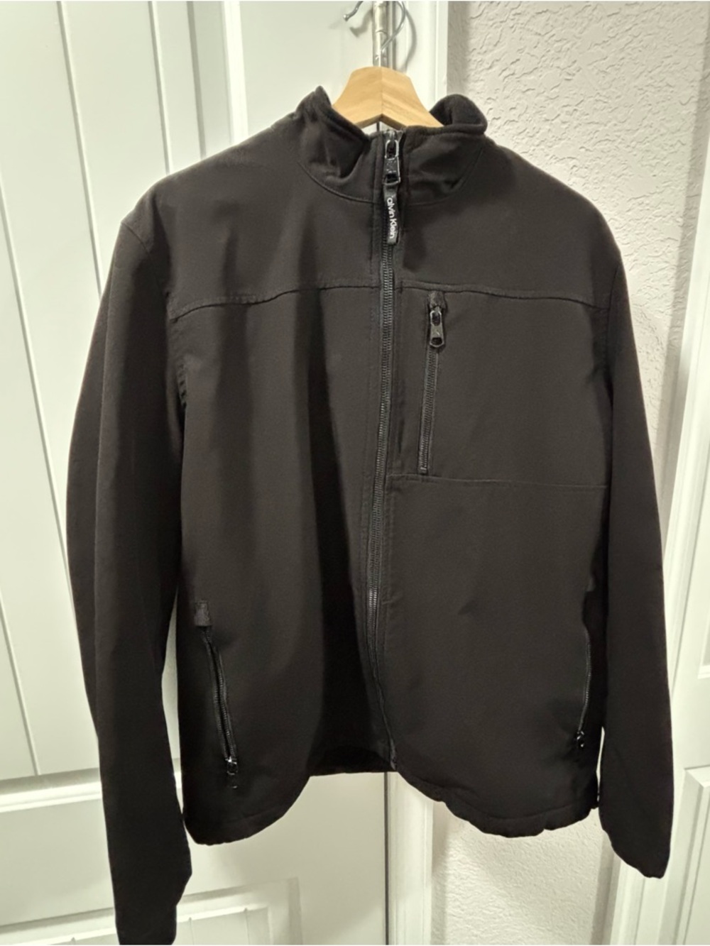 Calvin Klein Black Lightweight Softshell Jacket